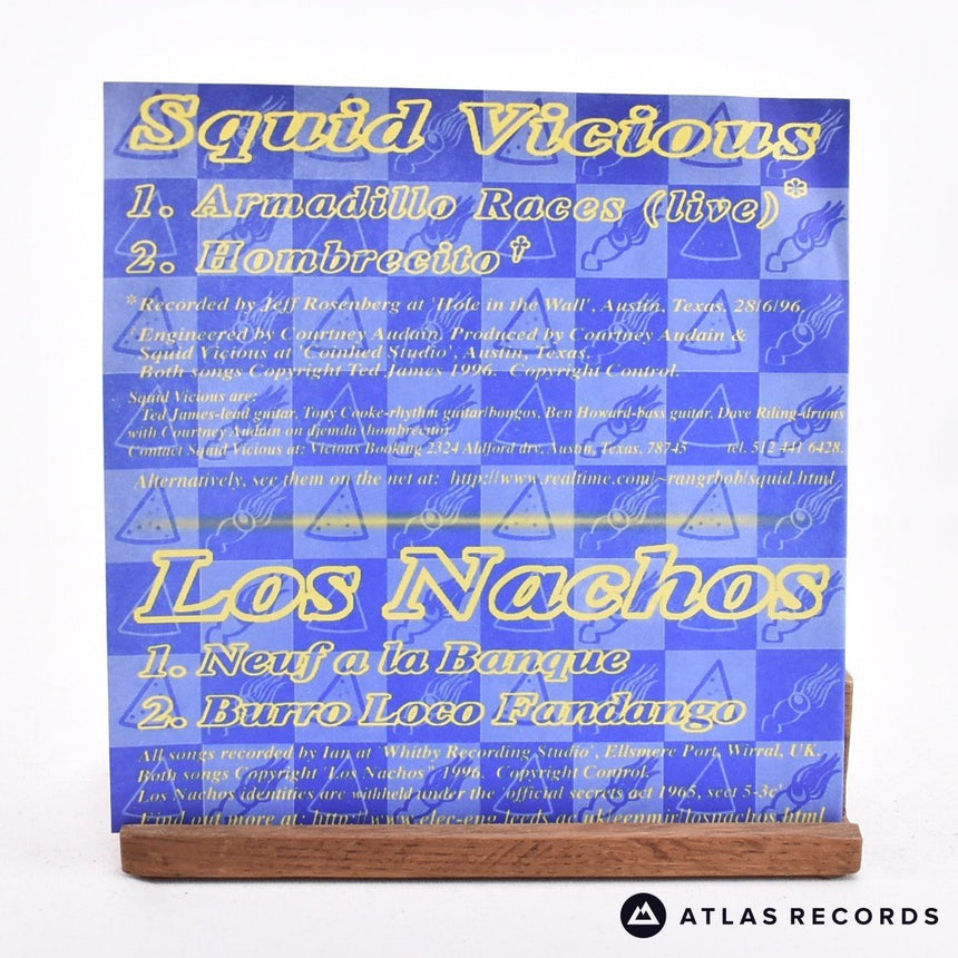 Los Nachos - Squid Nachos! Los Nachos & Squid Vicious Hit Town - 7" Vinyl Record - EX/EX