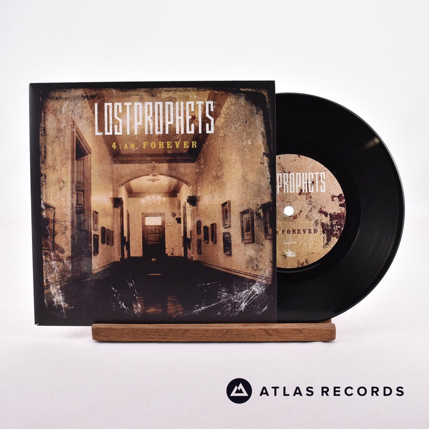 Lostprophets 4:AM Forever 7" Vinyl Record - Front Cover & Record