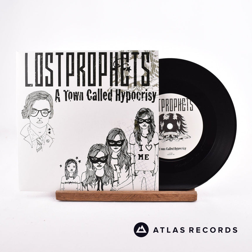 Lostprophets A Town Called Hypocrisy 7" Vinyl Record - Front Cover & Record