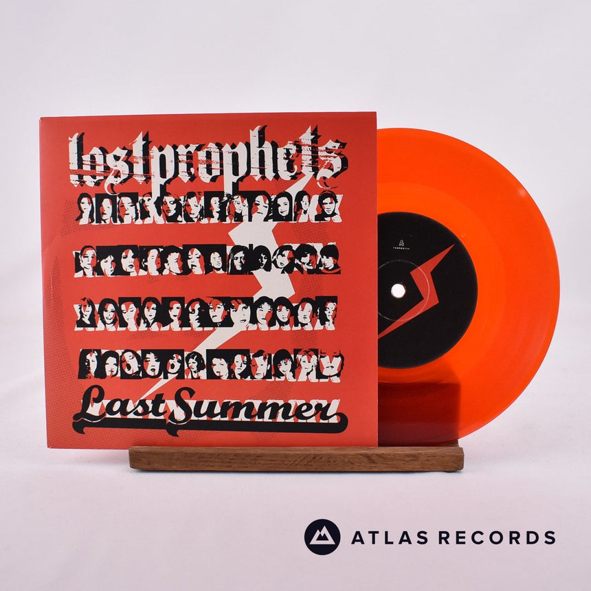 Lostprophets Last Summer 7" Vinyl Record - Front Cover & Record