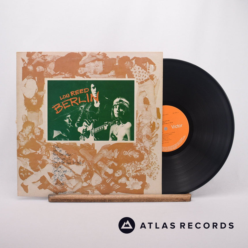 Lou Reed Berlin LP Vinyl Record - Front Cover & Record
