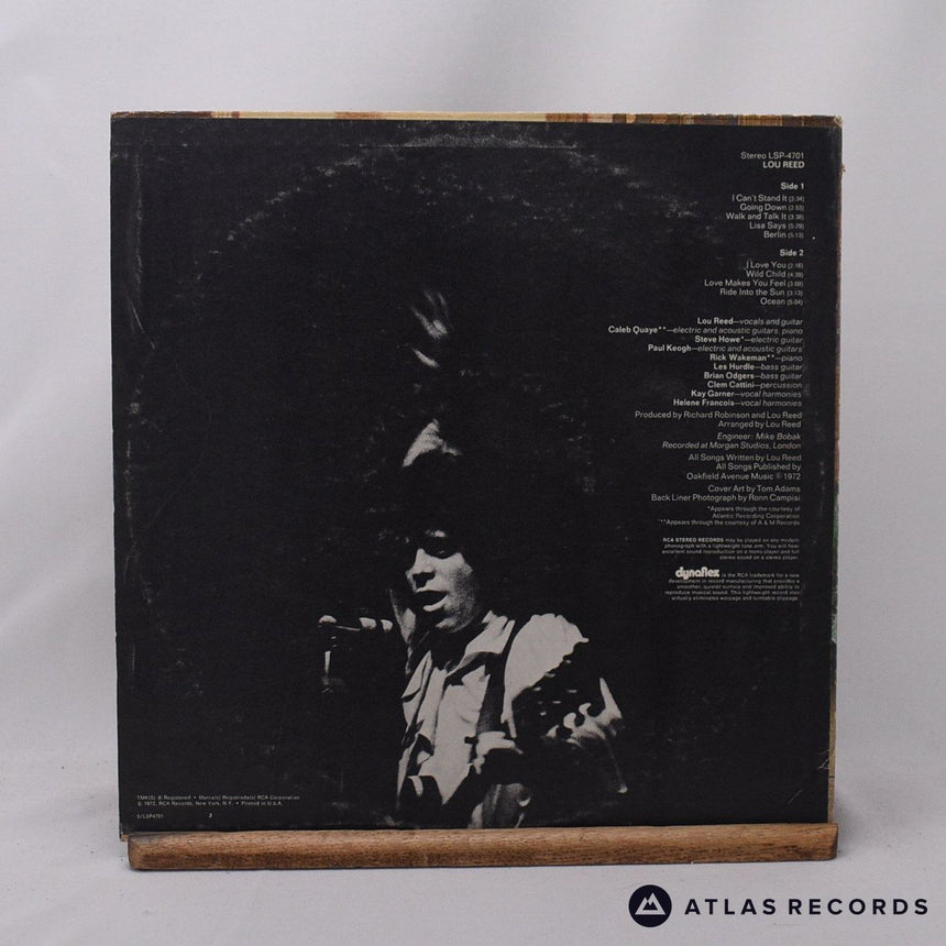 Lou Reed - Lou Reed - Us 49 50 LP Vinyl Record - VG+/VG+