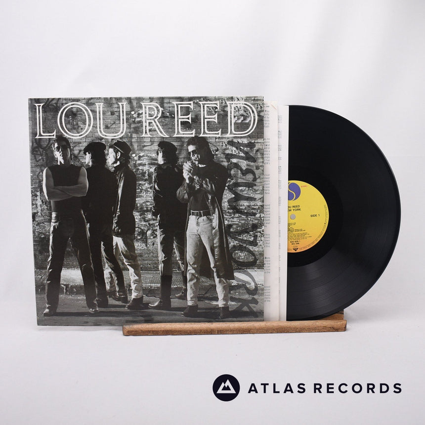 Lou Reed New York LP Vinyl Record - Front Cover & Record