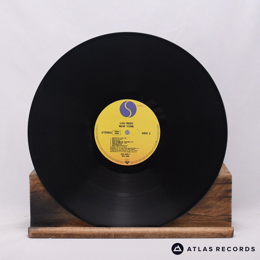 Lou Reed - New York - Lyric Sheet 1-A 1-B LP Vinyl Record - EX/EX