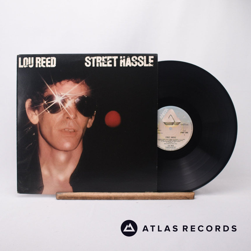 Lou Reed Street Hassle LP Vinyl Record - Front Cover & Record