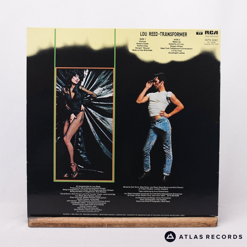 Lou Reed - Transformer - Reissue A-1 B-1 LP Vinyl Record - EX/EX