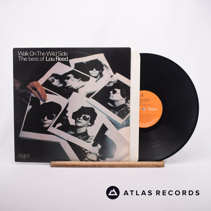 Lou Reed Walk On The Wild Side - The Best Of Lou Reed LP Vinyl Record - Front Cover & Record