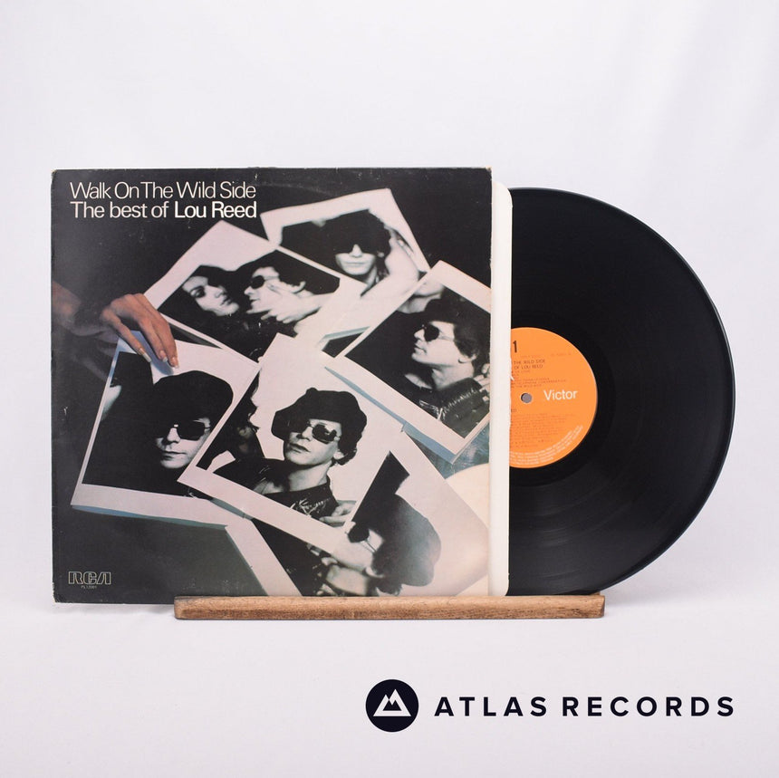 Lou Reed Walk On The Wild Side - The Best Of Lou Reed LP Vinyl Record - Front Cover & Record