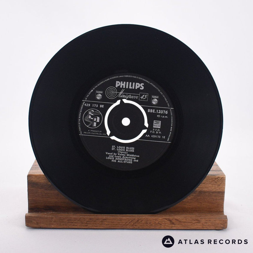 Louis Armstrong And His All-Stars - St Louis Blues - 7" EP Vinyl Record - VG+/EX