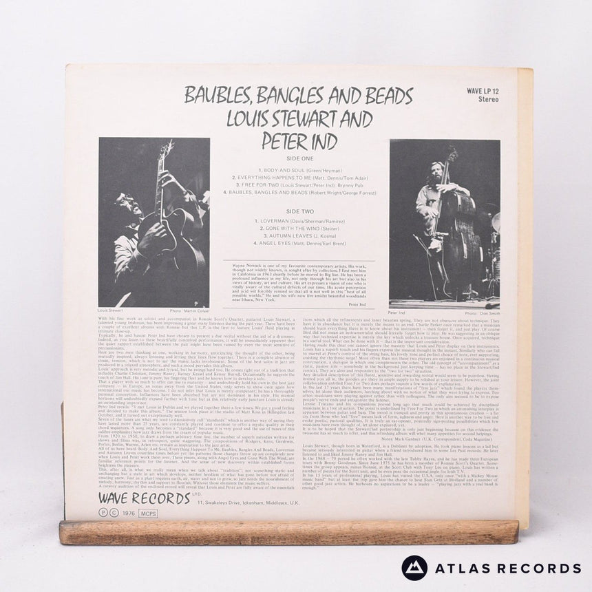 Louis Stewart - Baubles, Bangles And Beads - LP Vinyl Record - EX/EX