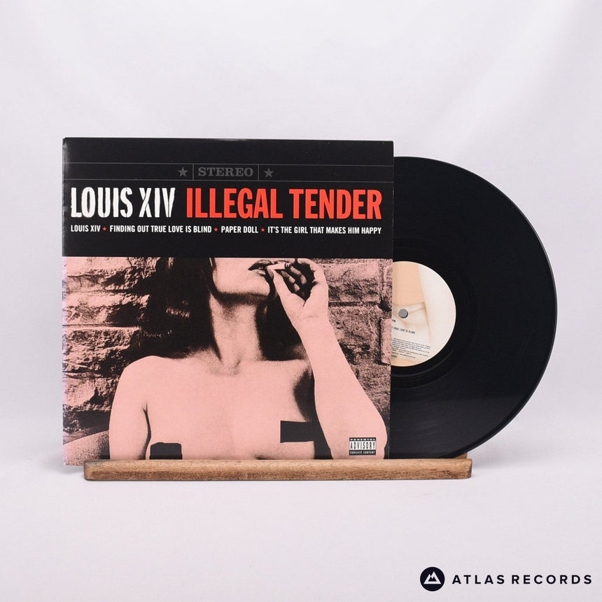 Louis XIV Illegal Tender 10" Vinyl Record - Front Cover & Record