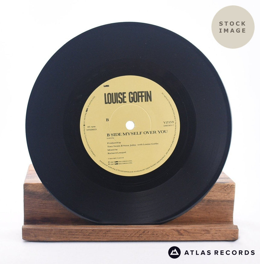 Louise Goffin Send A Message 7" Vinyl Record - Record B Side