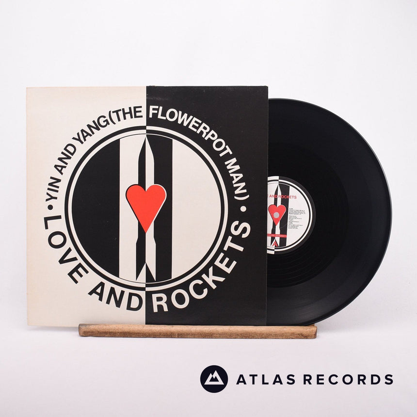 Love And Rockets Yin And Yang 12" Vinyl Record - Front Cover & Record
