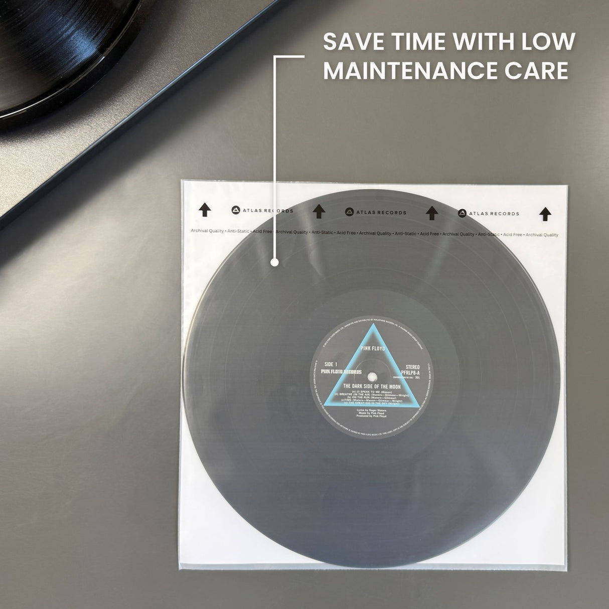 Archival Record Inner Sleeves - 12" 10" 7"