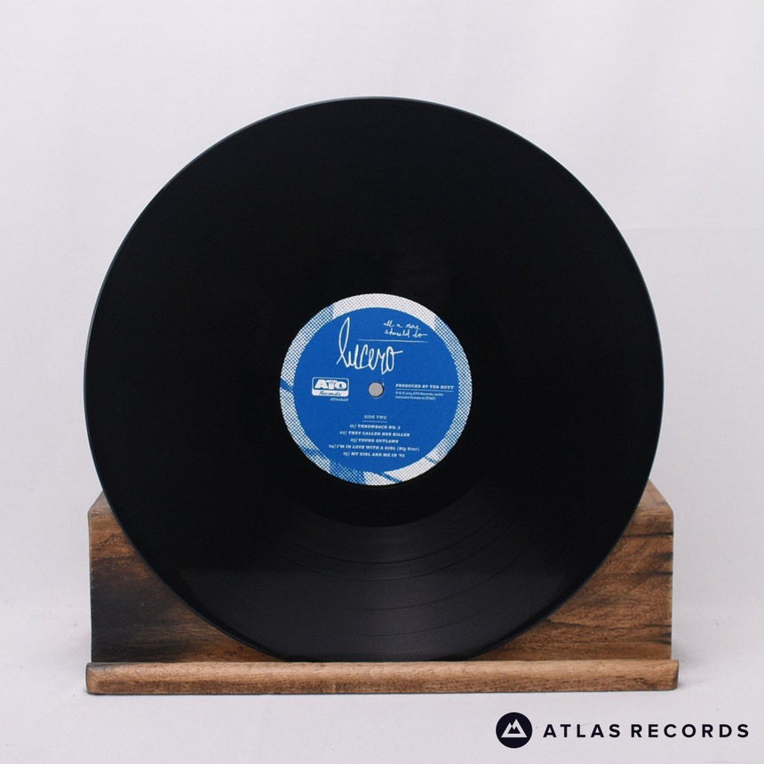 Lucero - All A Man Should Do - Gatefold No Cd LP Vinyl Record - NM/VG+