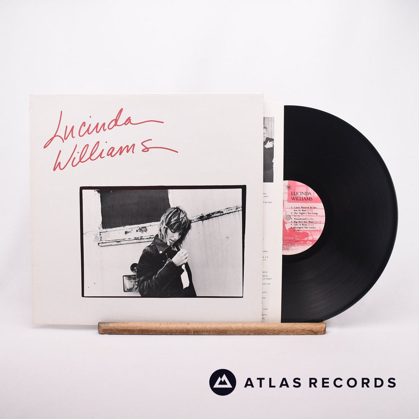 Lucinda Williams Lucinda Williams LP Vinyl Record - Front Cover & Record