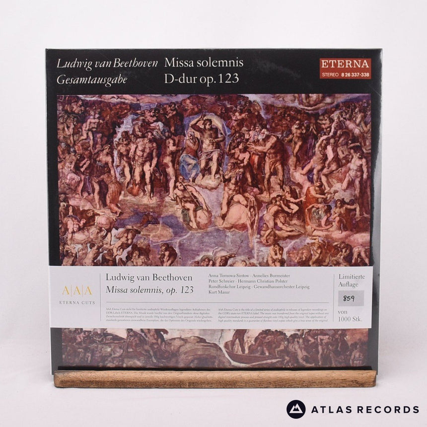 Ludwig van Beethoven Missa Solemnis D-dur Op. 123 2 x LP Vinyl Record - Front Cover & Record