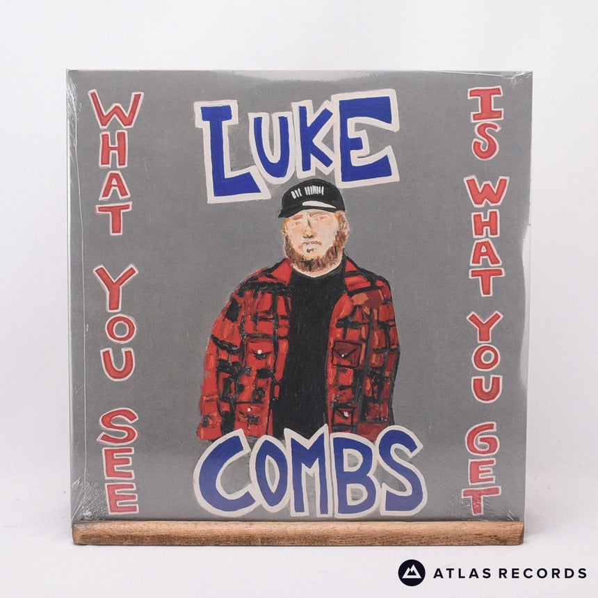 Luke Combs What You See Is What You Get 2 x LP Vinyl Record - Front Cover & Record