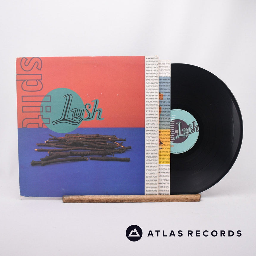 Lush Split LP Vinyl Record - Front Cover & Record