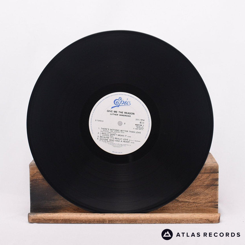 Luther Vandross - Give Me The Reason - LP Vinyl Record - EX/VG+