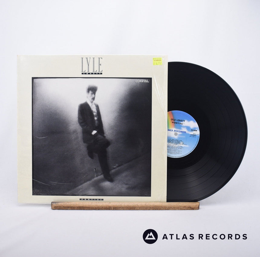 Lyle Lovett Pontiac LP Vinyl Record - Front Cover & Record
