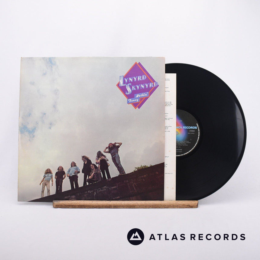 Lynyrd Skynyrd Nuthin' Fancy LP Vinyl Record - Front Cover & Record