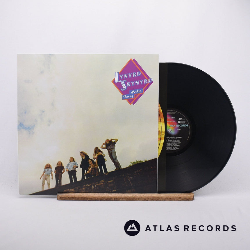 Lynyrd Skynyrd Nuthin' Fancy LP Vinyl Record - Front Cover & Record