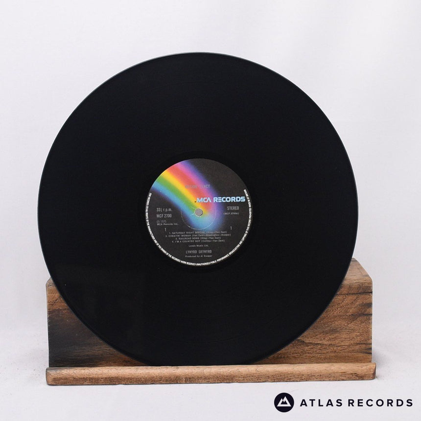 Lynyrd Skynyrd - Nuthin' Fancy - Lyric Sheet LP Vinyl Record - VG+/EX