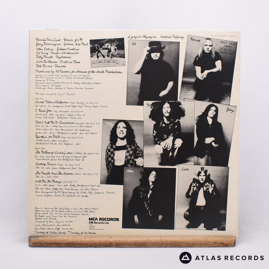 Lynyrd Skynyrd - Second Helping - First Uk Press A-1 B-1 LP Vinyl Record - EX/EX