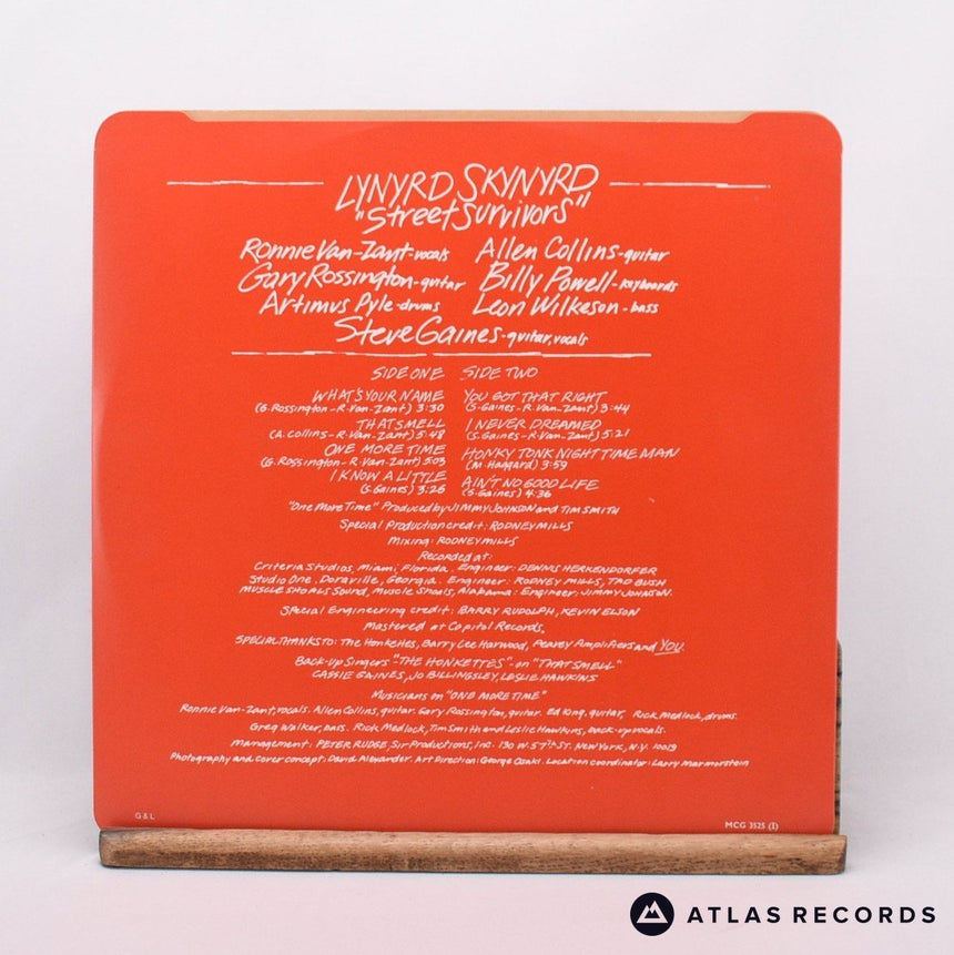 Lynyrd Skynyrd - Street Survivors - A-2 B-2 LP Vinyl Record - VG+/EX