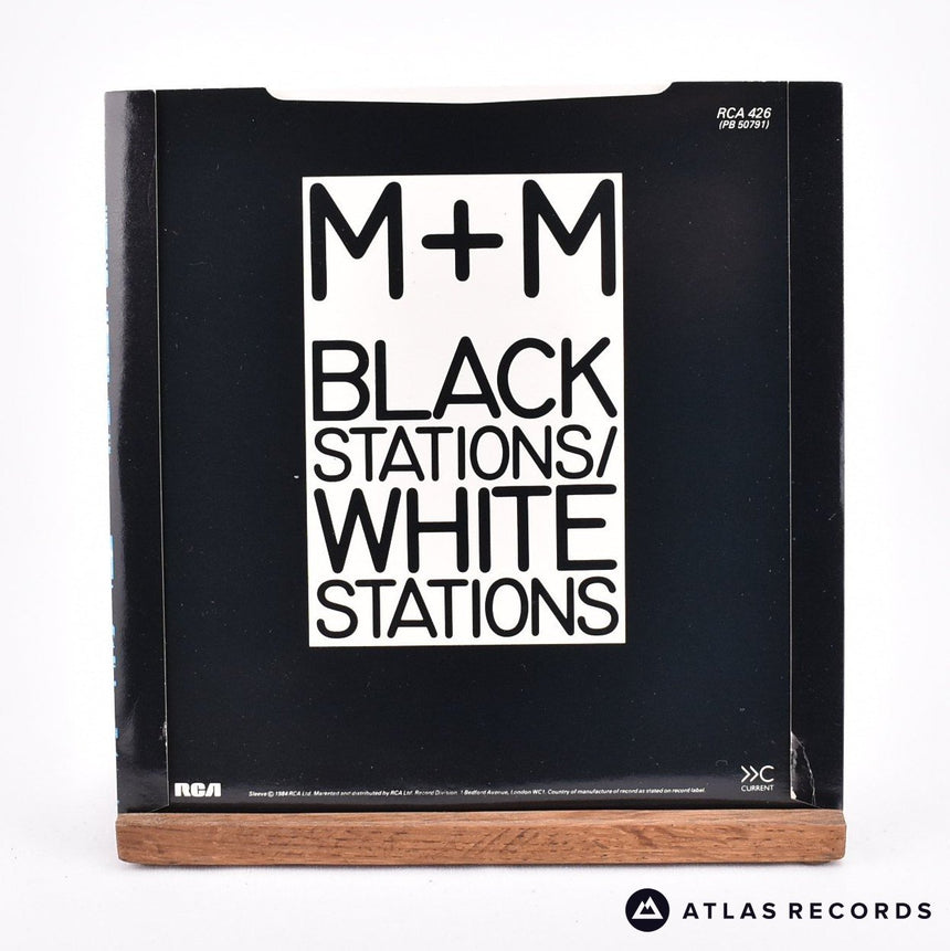M + M - Black Stations - 7" Vinyl Record - EX/EX