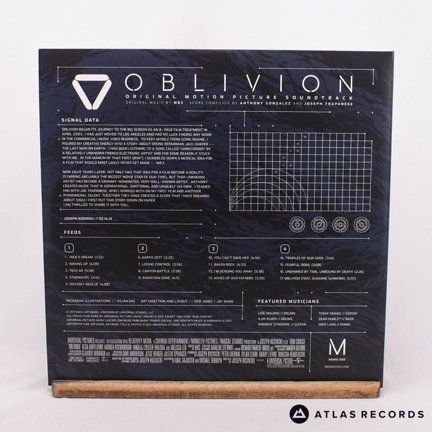 M83 - Oblivion - Clear 2 x LP Vinyl Record - NM/NM