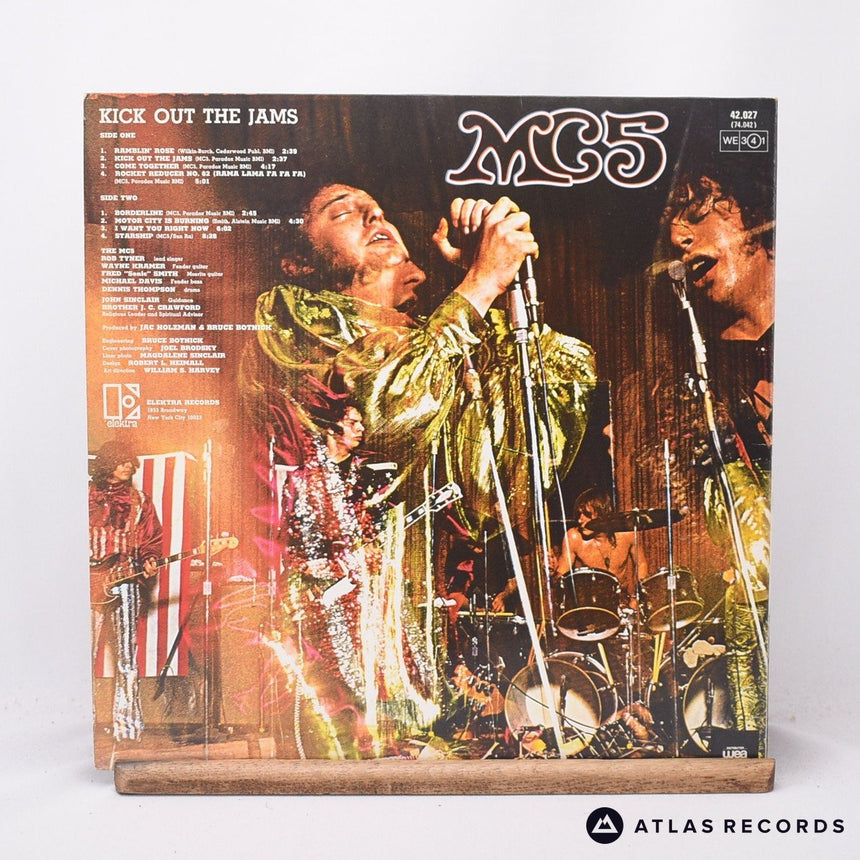 MC5 - Kick Out The Jams - Reissue Gatefold A2 B2 LP Vinyl Record - EX/EX