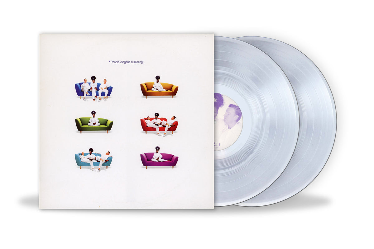 M People - Elegant Slumming - Transparent Double LP Vinyl Record