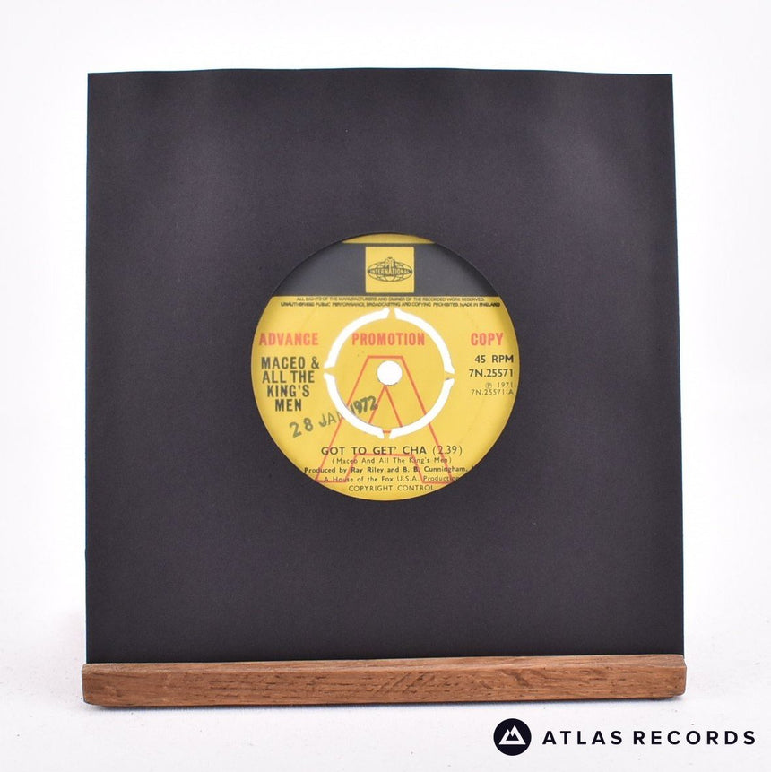 Maceo & All The King's Men Got To Get' Cha 7" Vinyl Record - In Sleeve
