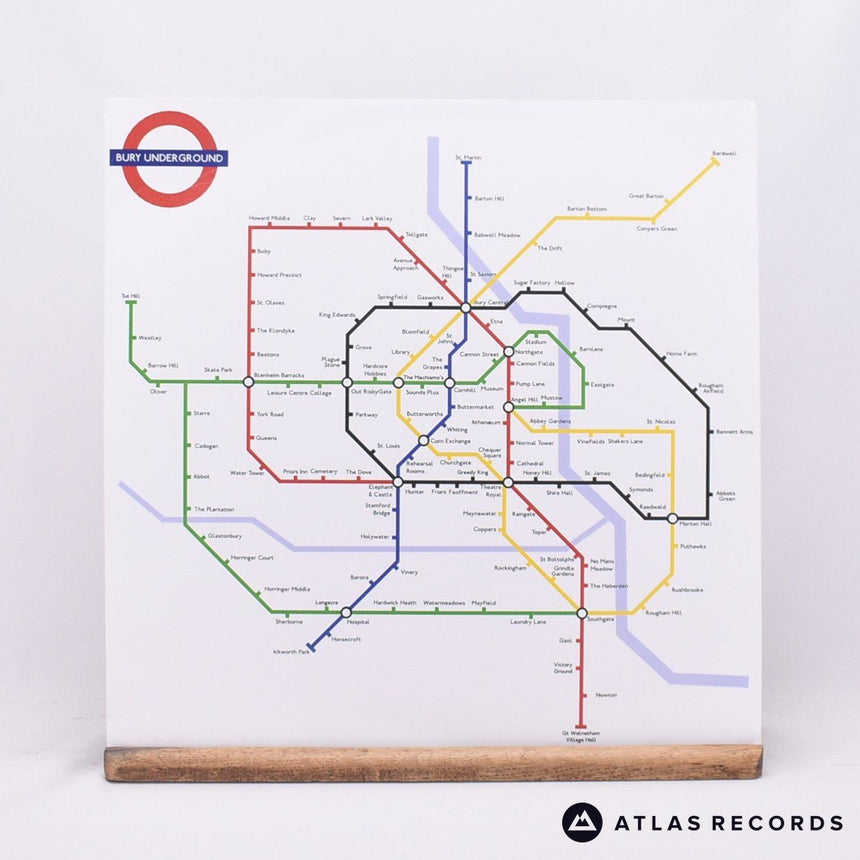 Machismo's - Brit Pop Fucked My Wife - Insert LP Vinyl Record - EX/VG+