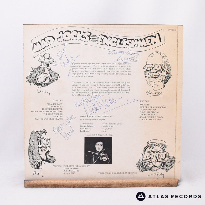 Mad Jocks & Englishmen - Mad Jocks & Englishmen - A2 B LP Vinyl Record - VG+/EX