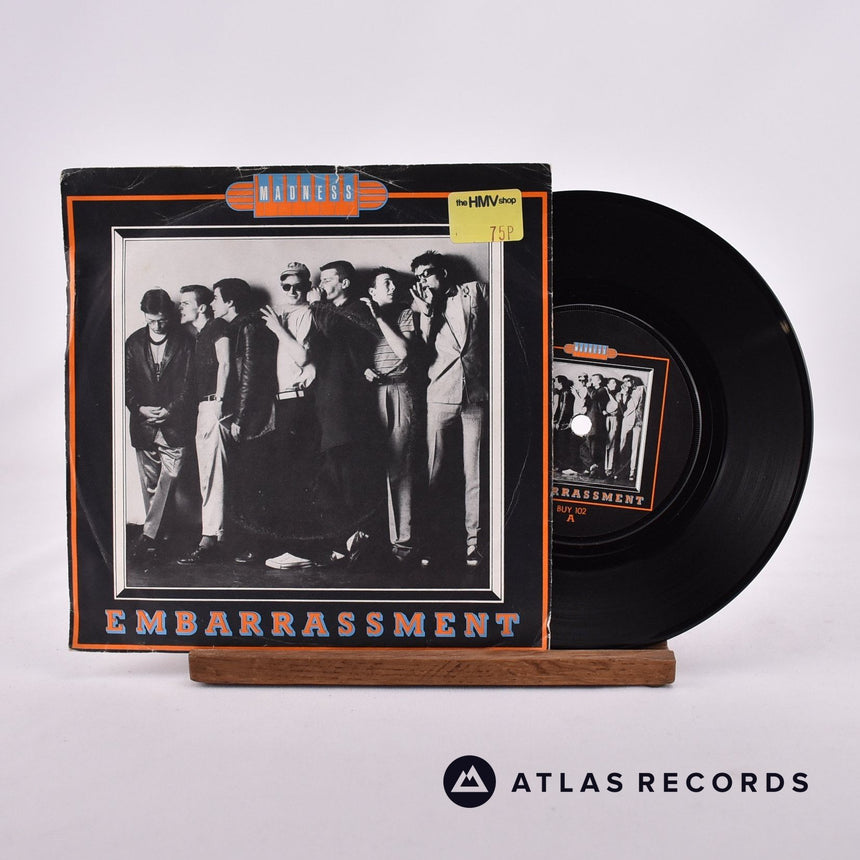 Madness Embarrassment 7" Vinyl Record - Front Cover & Record