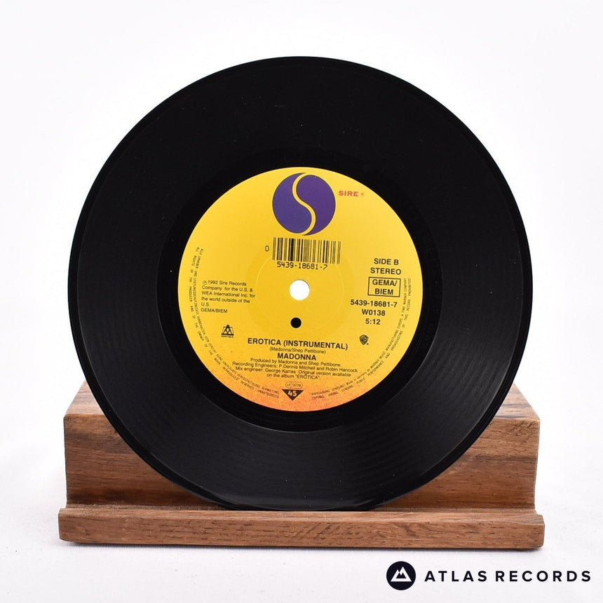 Madonna - Erotica - 7" Vinyl Record - EX/VG+