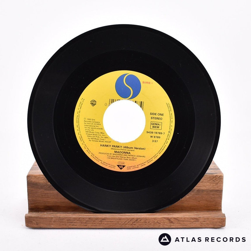 Madonna - Hanky Panky - Sweden 7" Vinyl Record - EX/VG+