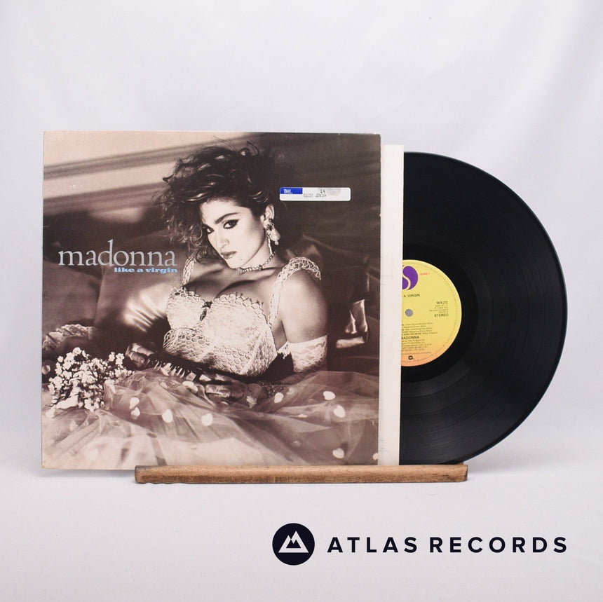Madonna Like A Virgin LP Vinyl Record - Front Cover & Record