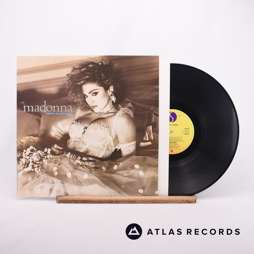 Madonna Like A Virgin LP Vinyl Record - Front Cover & Record