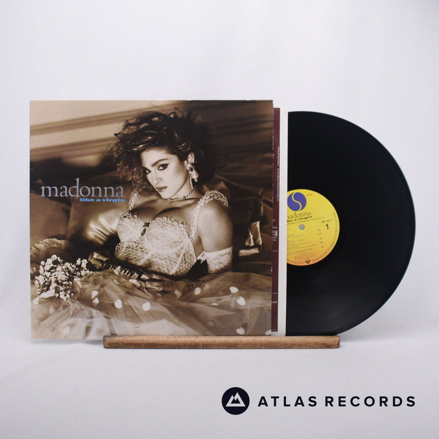Madonna Like A Virgin LP Vinyl Record - Front Cover & Record