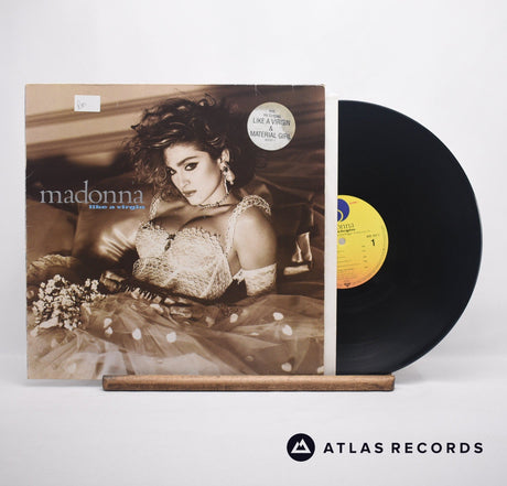 Madonna Like A Virgin LP Vinyl Record - Front Cover & Record