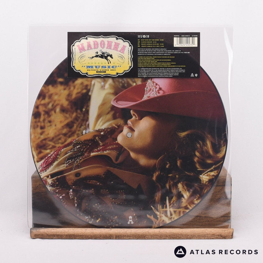 Madonna Music 12" Vinyl Record - Front Cover & Record