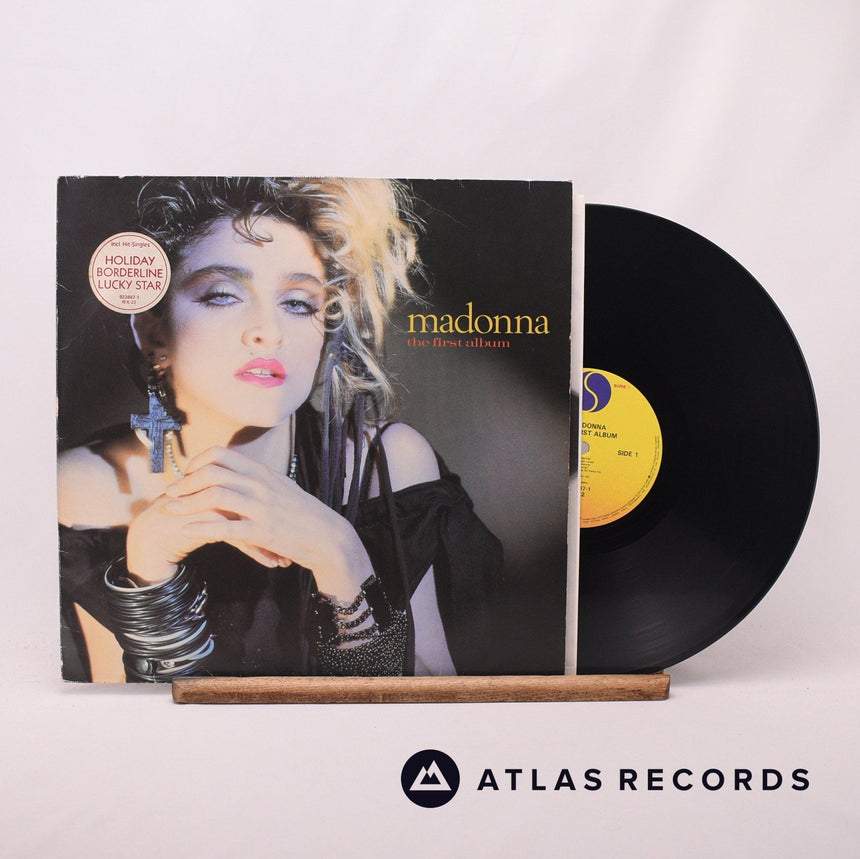 Madonna The First Album LP Vinyl Record - Front Cover & Record