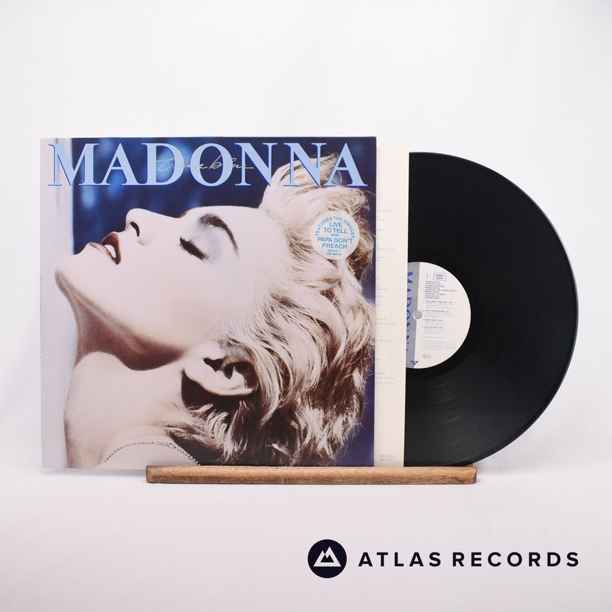 Madonna True Blue LP Vinyl Record - Front Cover & Record