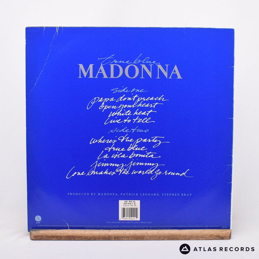 Madonna - True Blue - LP Vinyl Record - VG+/EX