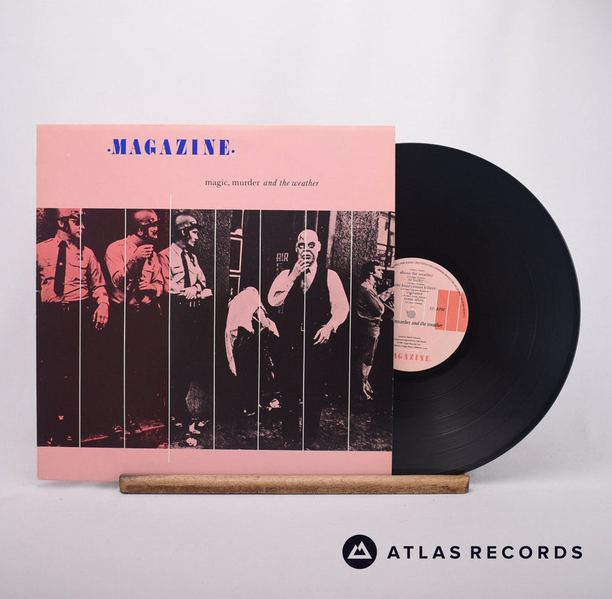 Magazine Magic, Murder And The Weather LP Vinyl Record - Front Cover & Record