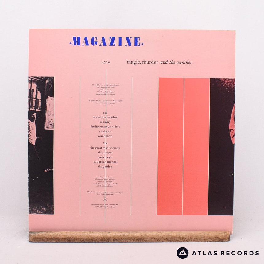 Magazine - Magic, Murder And The Weather - Townhouse LP Vinyl Record - EX/EX